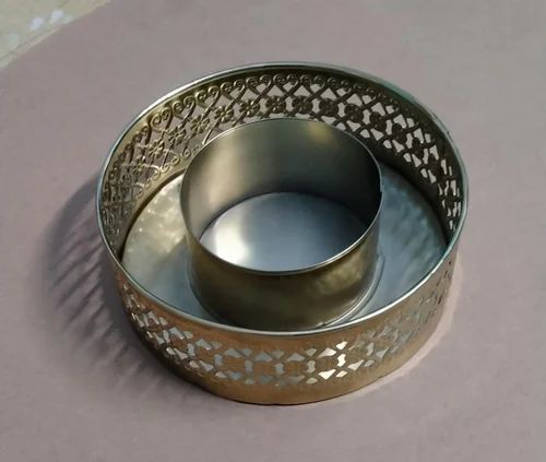 Round Aluminium Tray Set