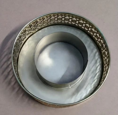 Round Aluminium Tray Set
