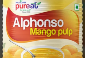 Pureat Alphonso Mango Pulp (3.1 kg)