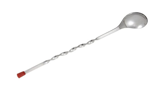 Bar Spoon with Red Knob