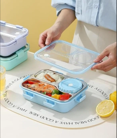 3 Compartment Lunch Box