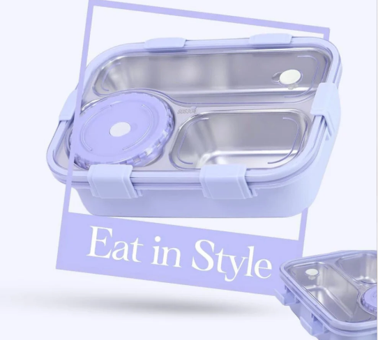 3 Compartment Lunch Box