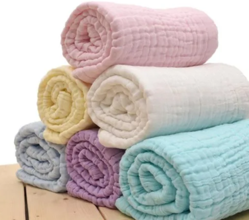 6 Layer Baby Muslin Blankets
