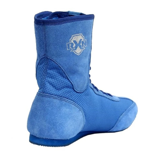 RXN BX17 Blue Boxing and Wrestling Shoes for Men