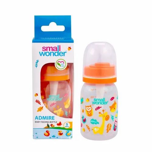 125 Ml PP Admire Orange Baby Feeding Bottles & Sippers