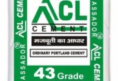 50Kg Acl Opc 43 Grade Cement