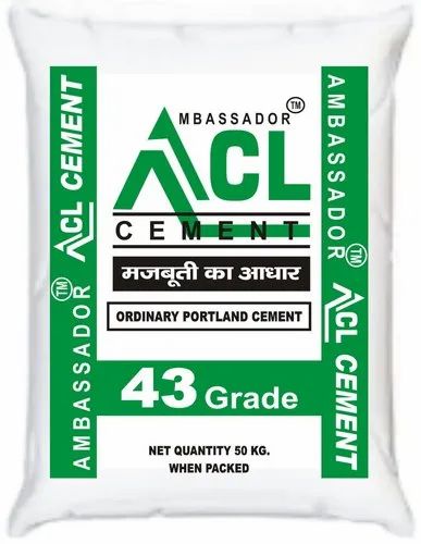 50Kg Acl Opc 43 Grade Cement