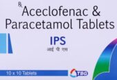IPS- TAB aceclofenac 100 mg & pcm 325 mg