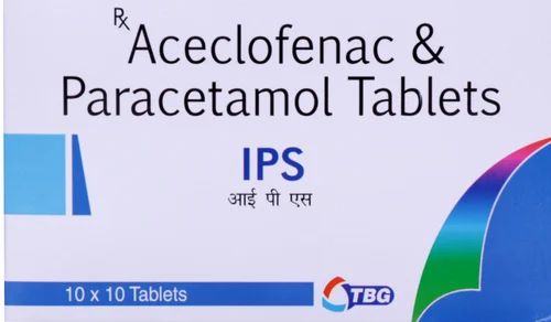 IPS- TAB aceclofenac 100 mg & pcm 325 mg