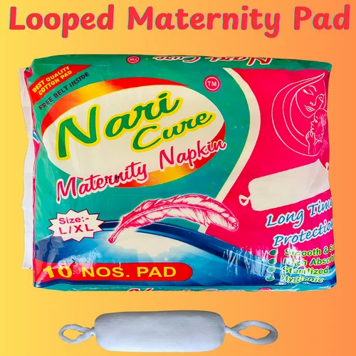 Looped Maternity Pad Belt Type