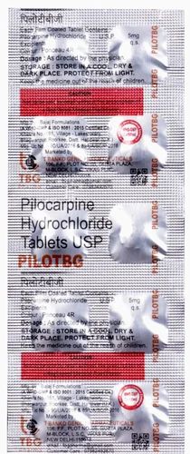 Pilotbg Contains Pilocarpine 5mg Tablet