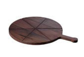 Parantha/Pizza/Uttapam Wooden Platter W Bowl