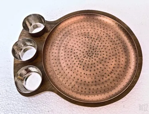 Concept Round Smokey Snack/Food Service Set