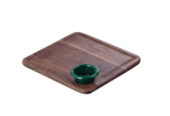 Square Wooden Platters