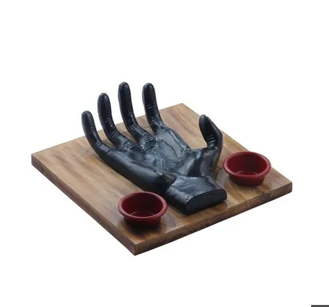 Square Wooden Platters