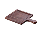 Square Wooden Platters