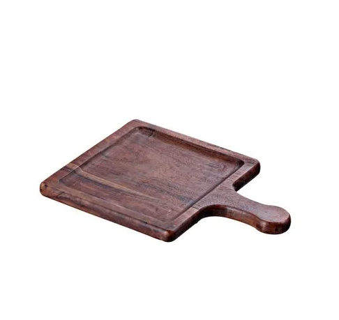 Square Wooden Platters
