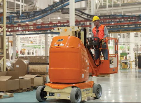 Battery Operated Mast Boom Lifts