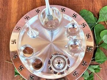 Silver-Plated-Pooja-Set