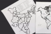 Tactile Map book for visually impaired