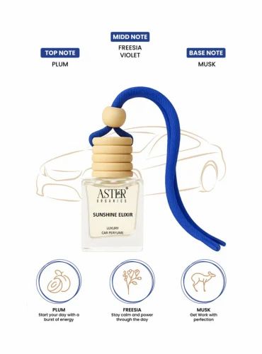 10ml Aster Sunshine Elixir Hanging Car Air Freshener