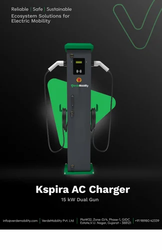 15kW VerdeMobility Kispra AC EV Charging Station