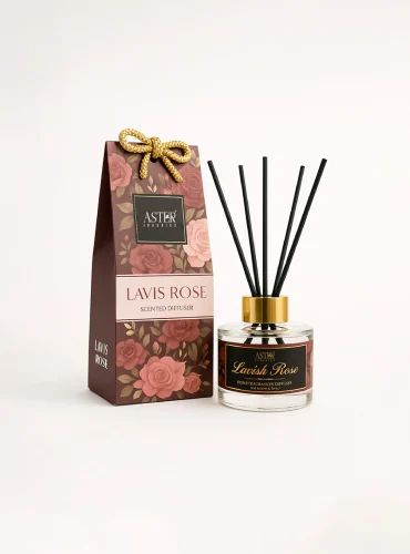 Aster Lavish Rose Reed Diffuser Set