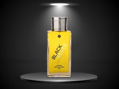 Black Silver 100ml Apparel Perfume Spray
