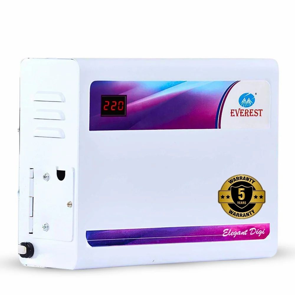 Everest 5 KVA Double Booster Elegant Digi Voltage Stabilizer