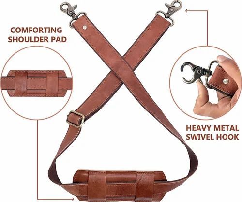 Leather Straps For Purses, Duffle bag leather strap, travelling bag strap
