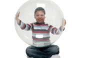 Opti Ball piece (Transparent Version of gymnic Ball)
