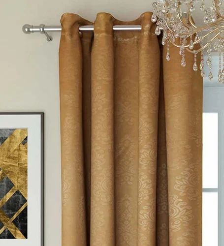 Polyster Plain Eyelet Curtains