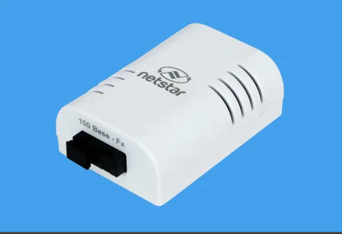 NETSTAR Fiber Media Converter, Single Mode Single Fiber 20KM SC 10/100Mbps, NS-MCFE-SF20-SC15T