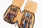 High Quality Real Leather Pen Case