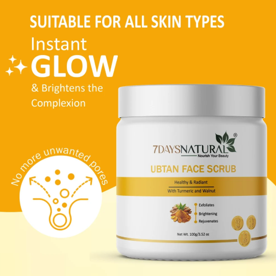 Ubtan Face & Body Glowing Scrub (100 ml)