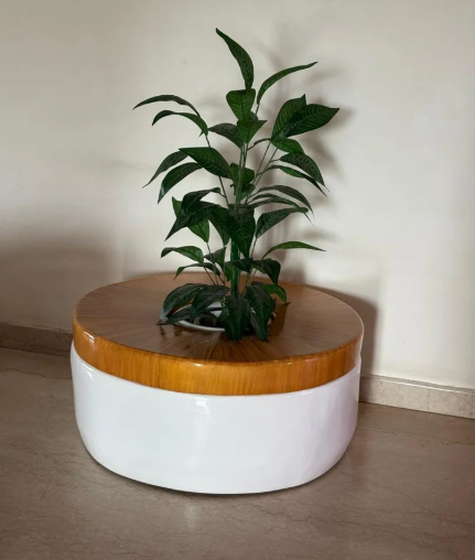 FRP Round Tree Planter with Seating