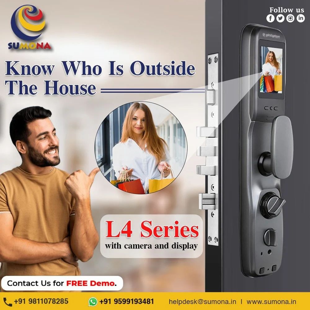 Smart lock with camera and Display