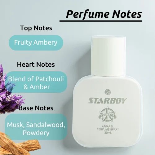 Starboy White 30ml Apparel Perfume Spray