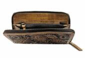 Women Leather Engraved Wallet