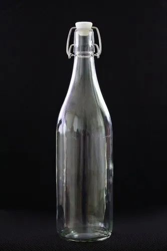 1 Litre Swing Top Caps Glass Bottle