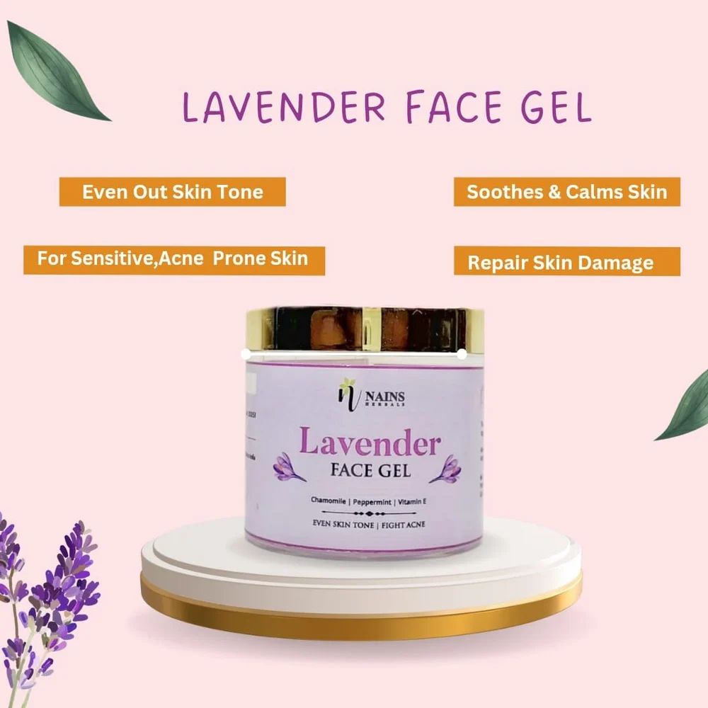 Lavender Face Gel