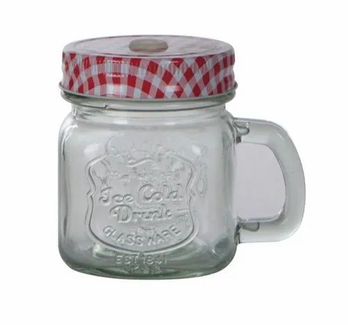 Mason Jars With Straw
