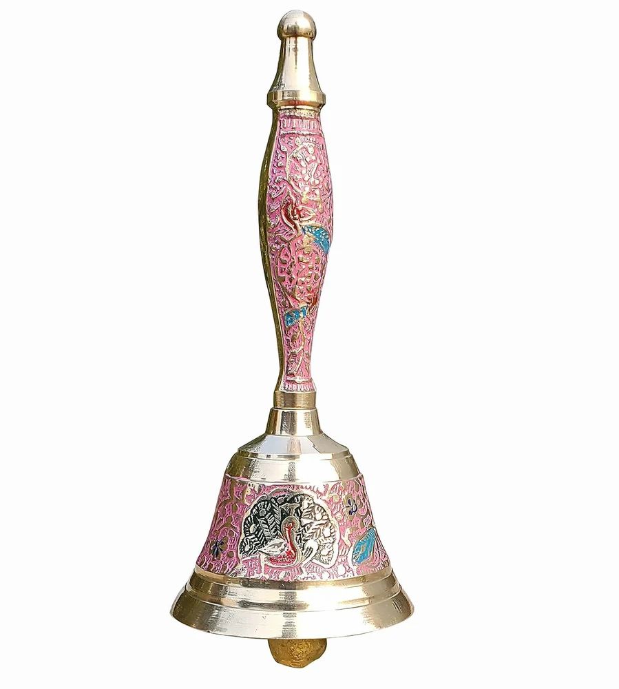 Pure Source India Brass Pooja Bell
