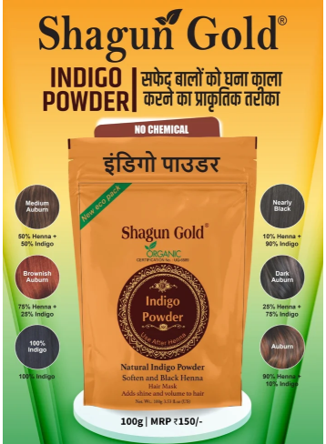 Indigo Hair Powder