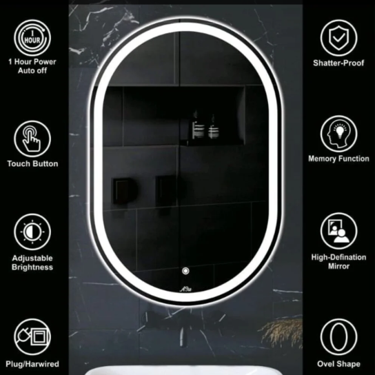 Capsule LED Mirror