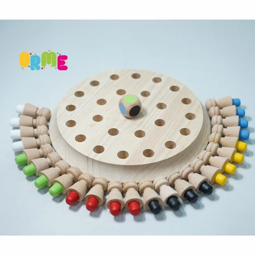 Wooden Memory Chess – BIG SIZE