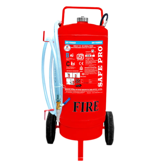 75 Kg ABC Outside Cartridge Wheeled Type Fire Extinguisher