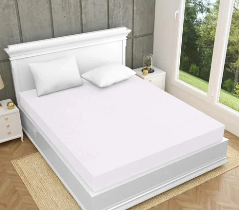 Waterproof Mattress Protector Cover White