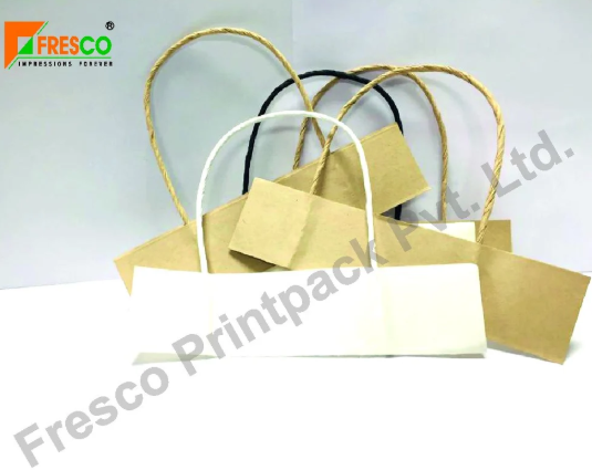 Twisted Paper Rope Handle Trader