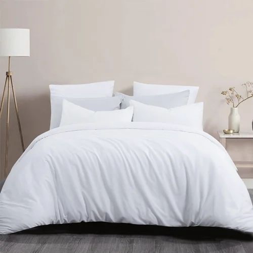 White Plain Feather Duvets